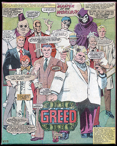 CoMix - Family Portrait - The 1% - comic book montage art