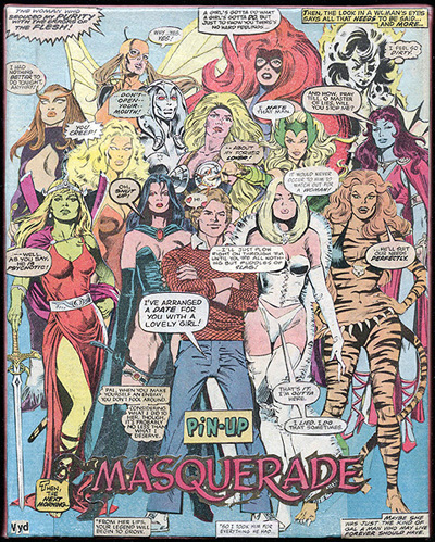 CoMix - Family Portrait - Puppy Dog Tales - comic book montage art