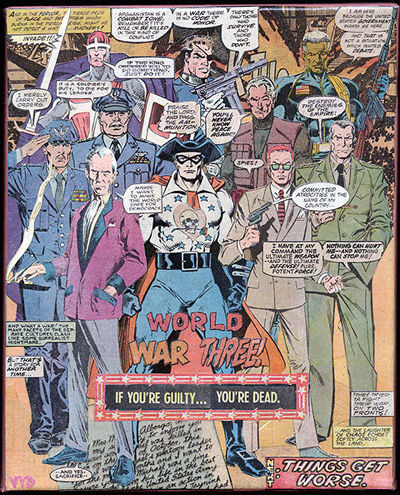 CoMix - Family Portrait - WW3 - comic book montage art