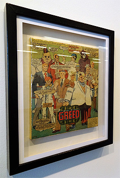 CoMix art framed