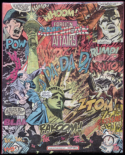 CoMix - Newzine - Jobs Policy - comic book montage art